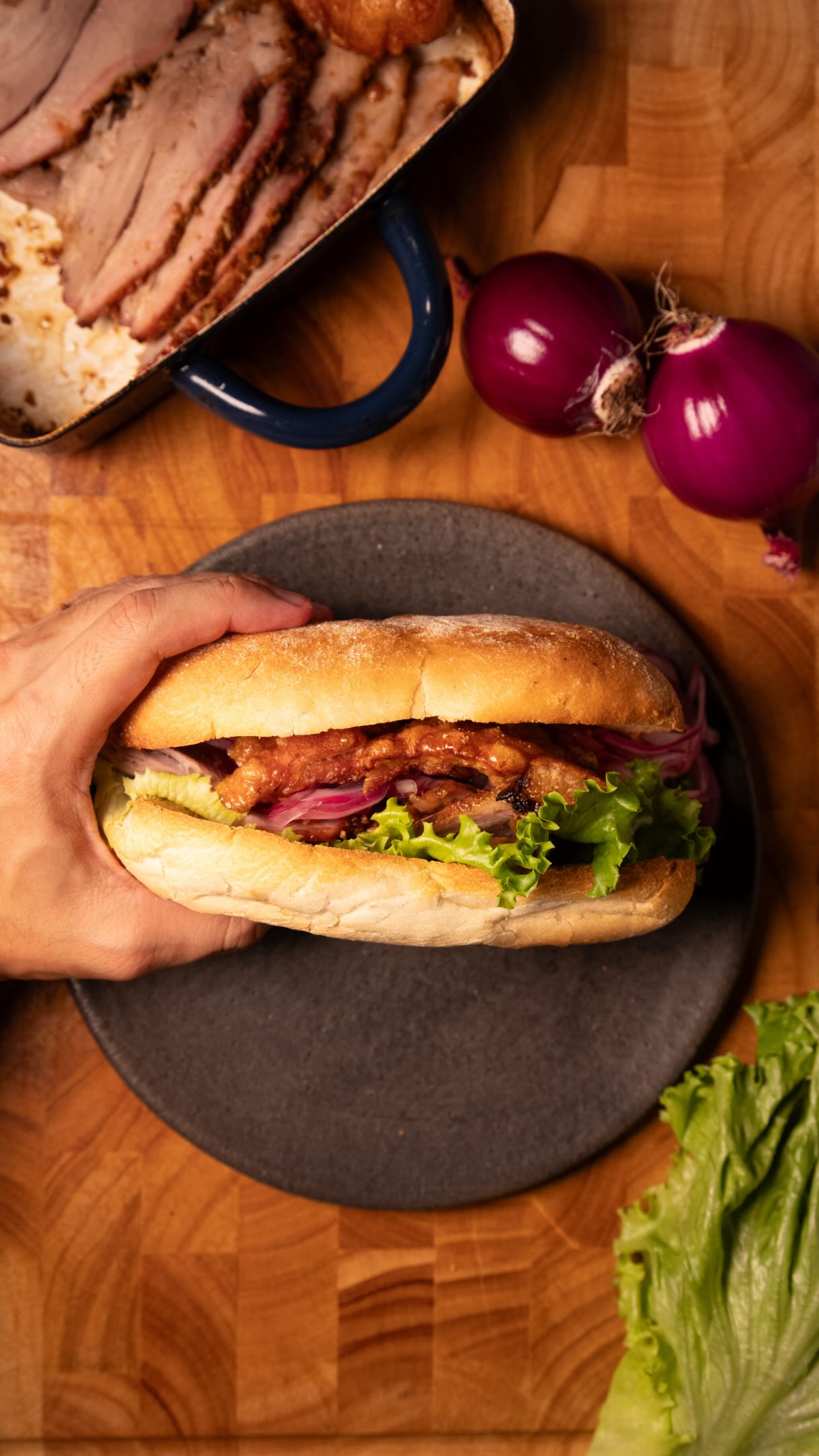 Ecuadorian Pork Sandwich